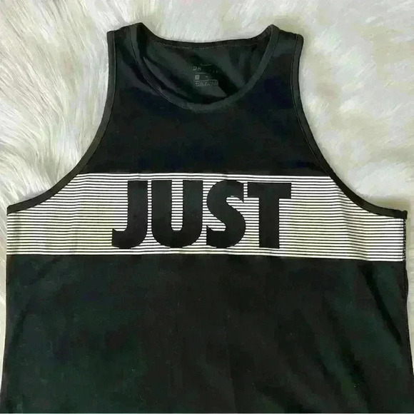 Nike Dri-Fit Just Do It Graphic Tank Top Medium - Picture 5 of 6